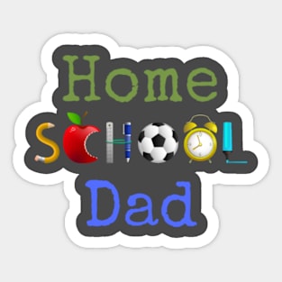 Homeschool Dad Sticker